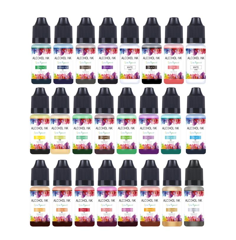 Resin Dye Alcohol - DcInk-Pigment de Diffusion de Résine Xy,