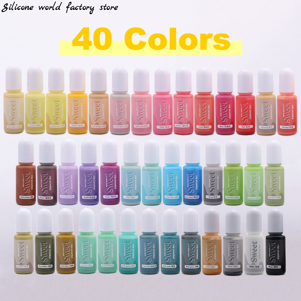 Resin Dye Alcohol - Silicone World 10ML Pigment de résine