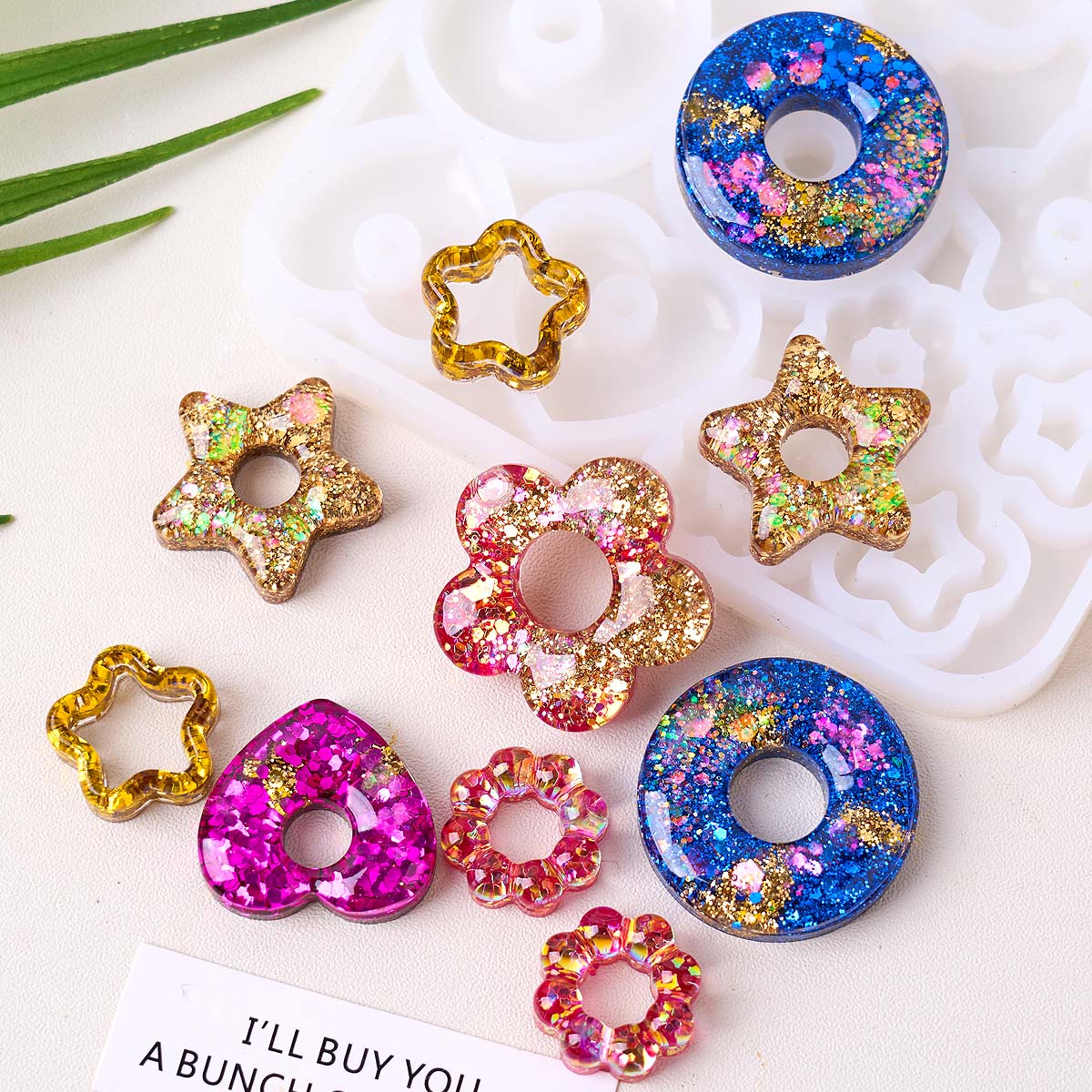Resin Craft Material - Presse faite à la main sur