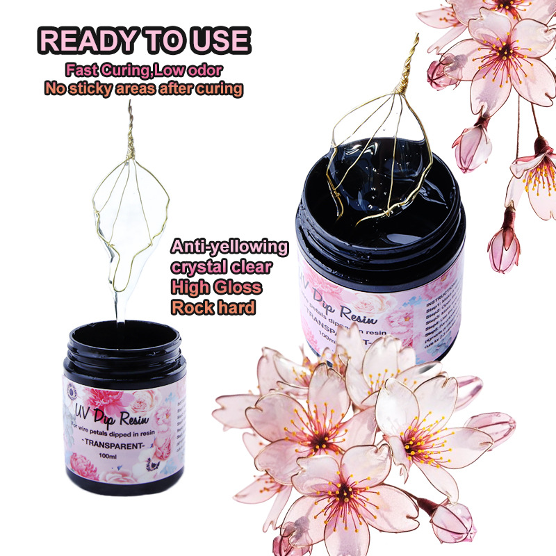 Flower Preservation Resin - Colle de résine UV Flower-Executive, liquide