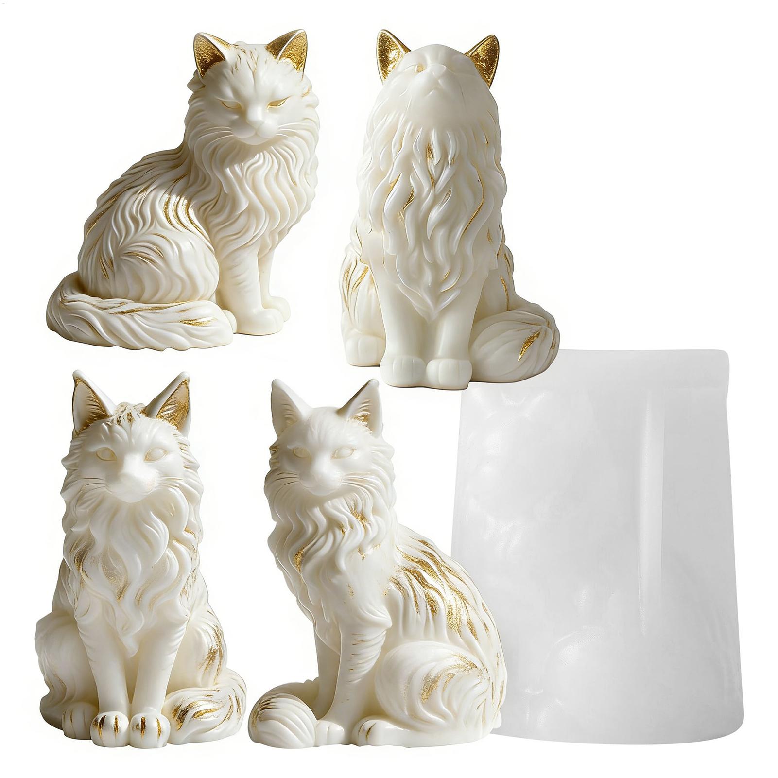 Resin Craft Workshop - Moule en résine pour chat |
