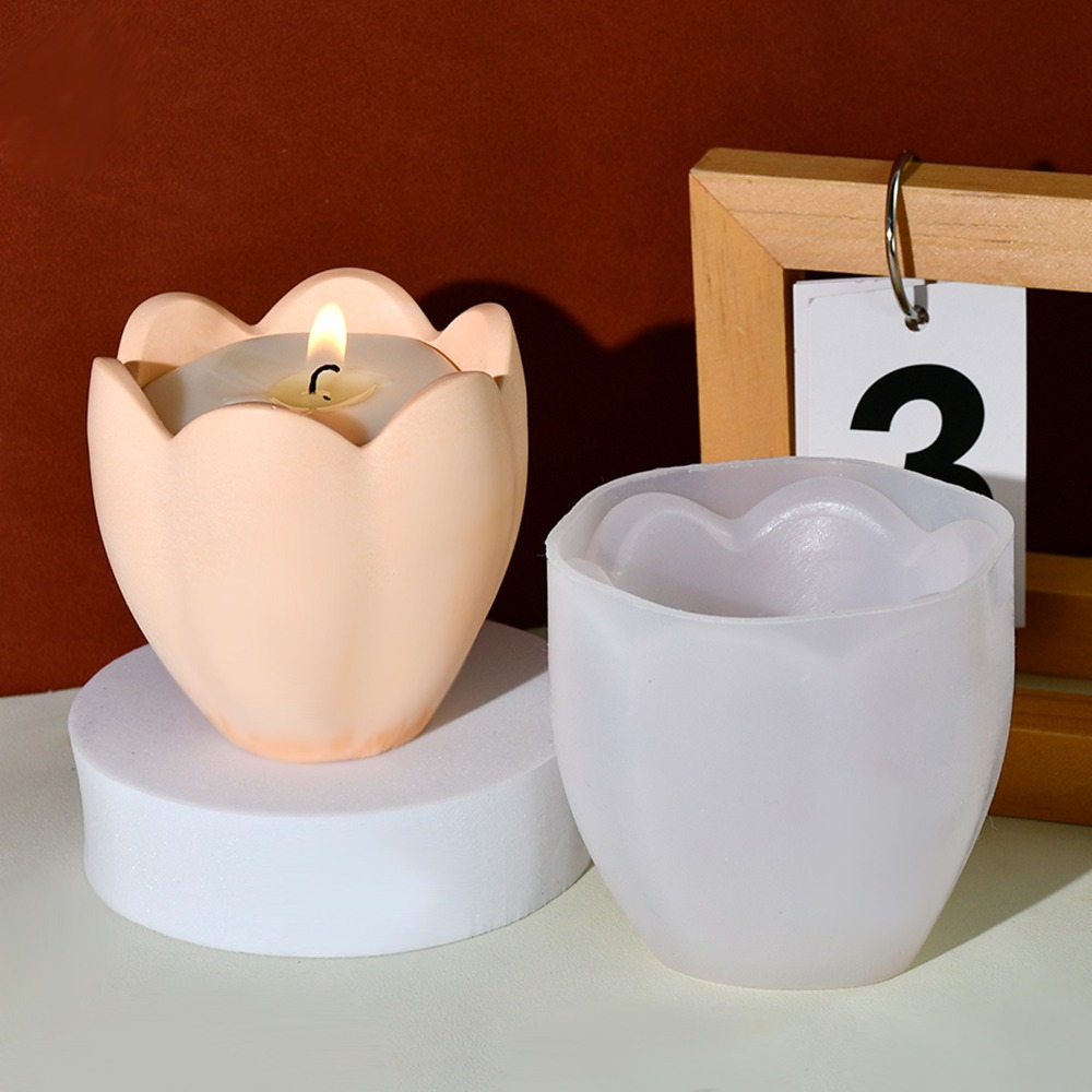 Bougeoir tulipe avec moules en - Flower Preservation Resin avis et prix