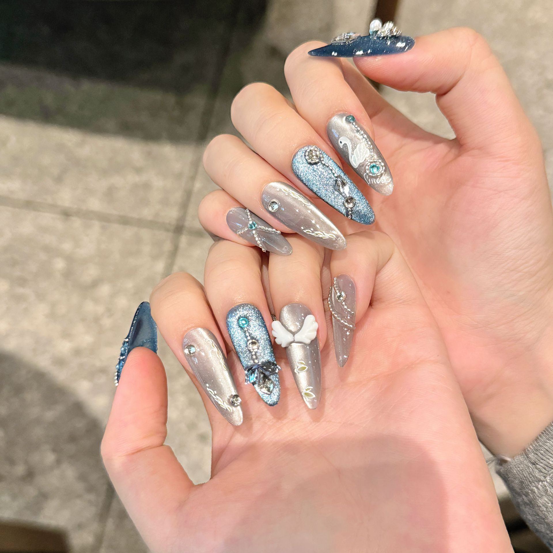 Faux ongles en forme de cygne  - Resin Craft Material avis et prix