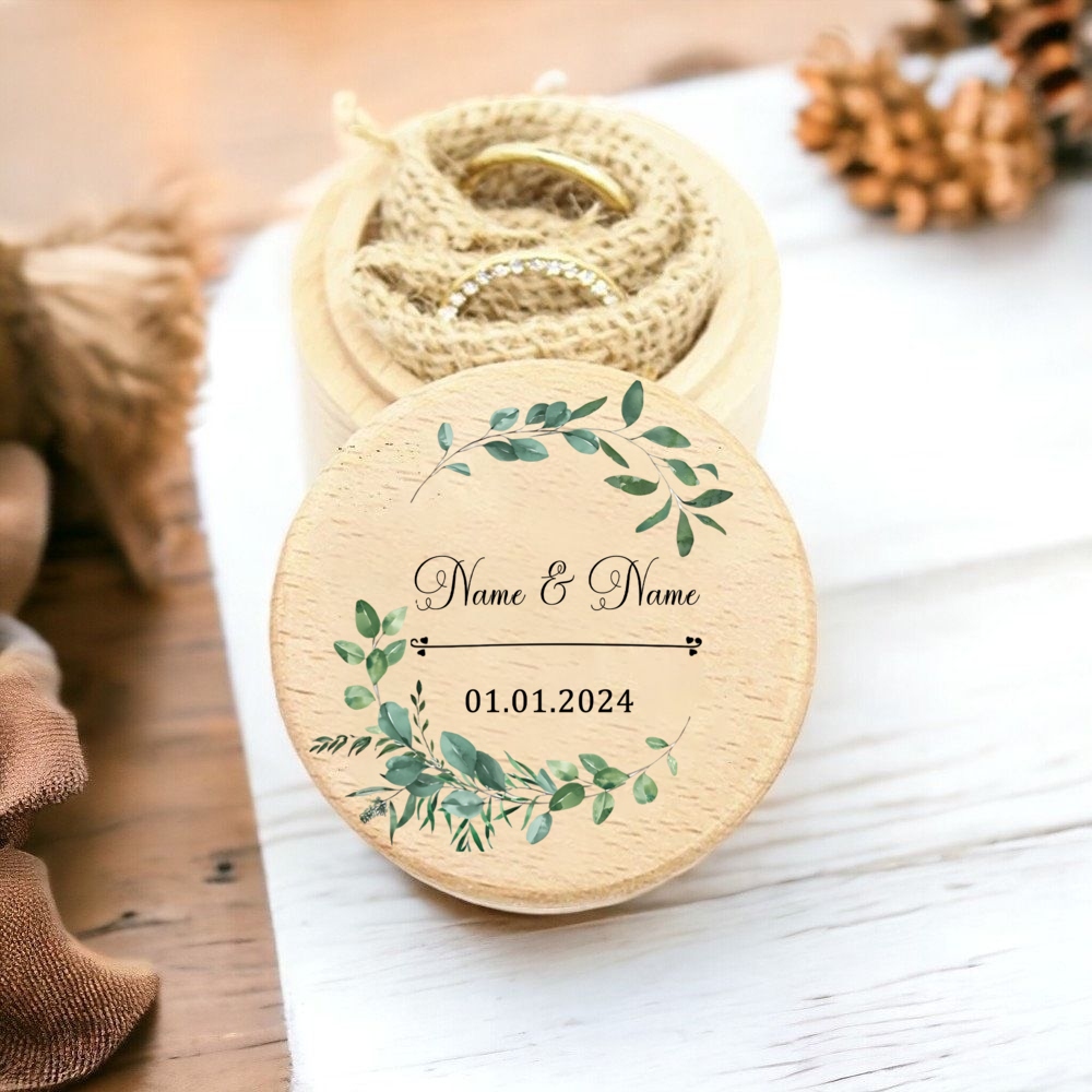 Boîte à alliances de mariage p - Wood Ring Blank avis et prix