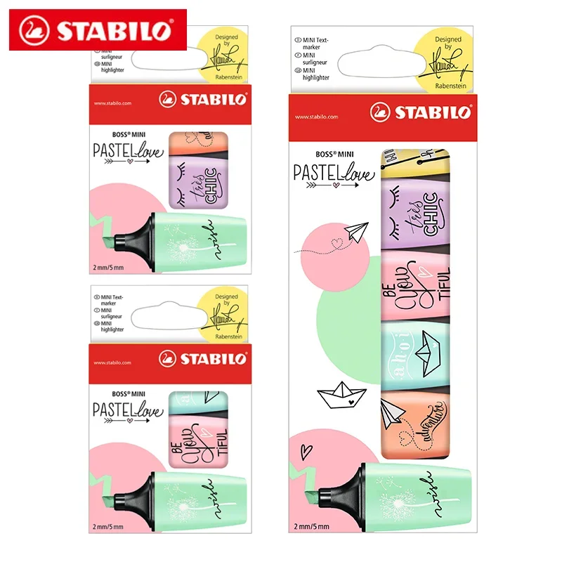 3/6 couleurs/ensemble allemand - Stabilo Marker Boss avis et prix