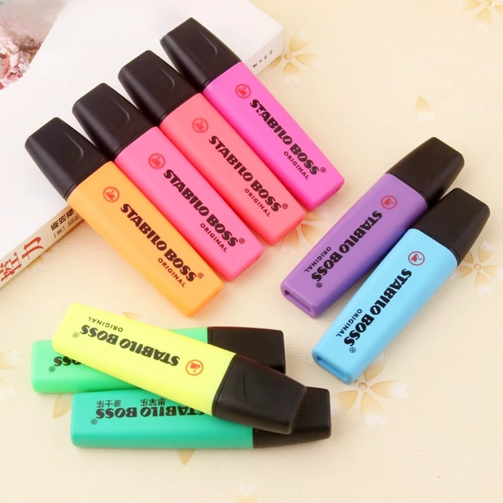 Surligneur Stabilo allemand 70 - Stabilo Marker Boss avis et prix