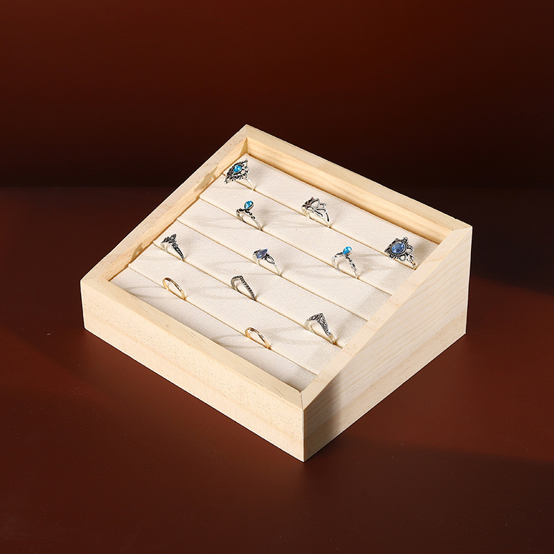 Présentoir à Bijoux en Bois po - Wood Ring Blank avis et prix