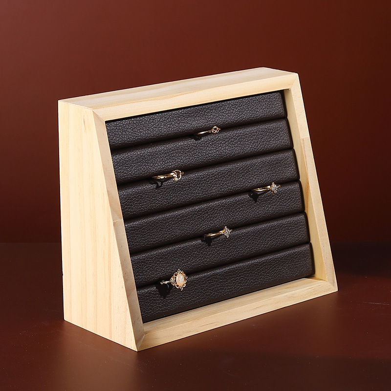 Présentoir à Bijoux en Bois po - Wood Ring Blank avis et prix