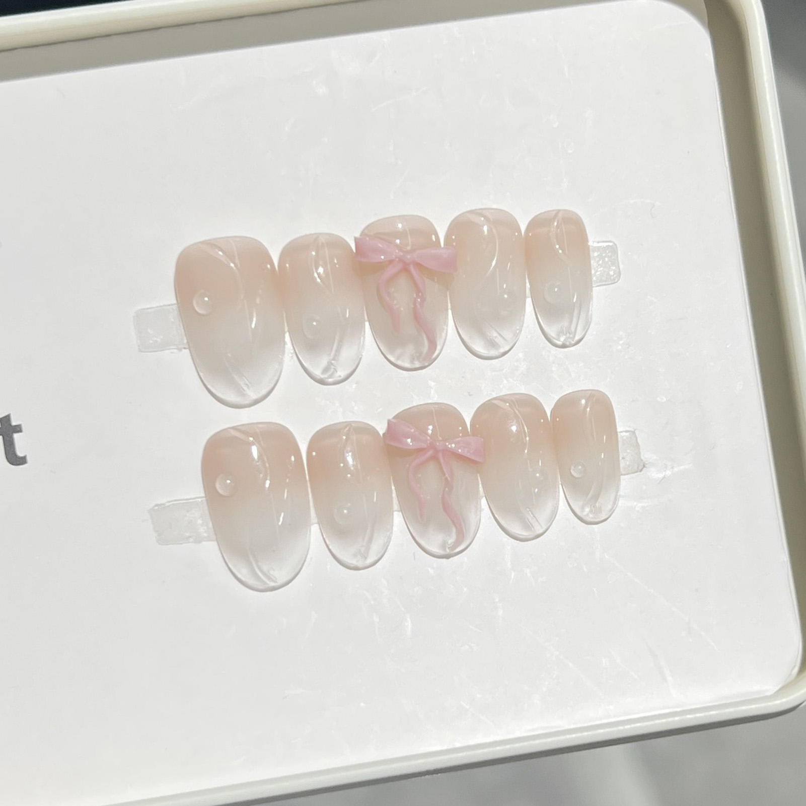 10 pièces amande faux ongles é - Resin Craft Material avis et prix